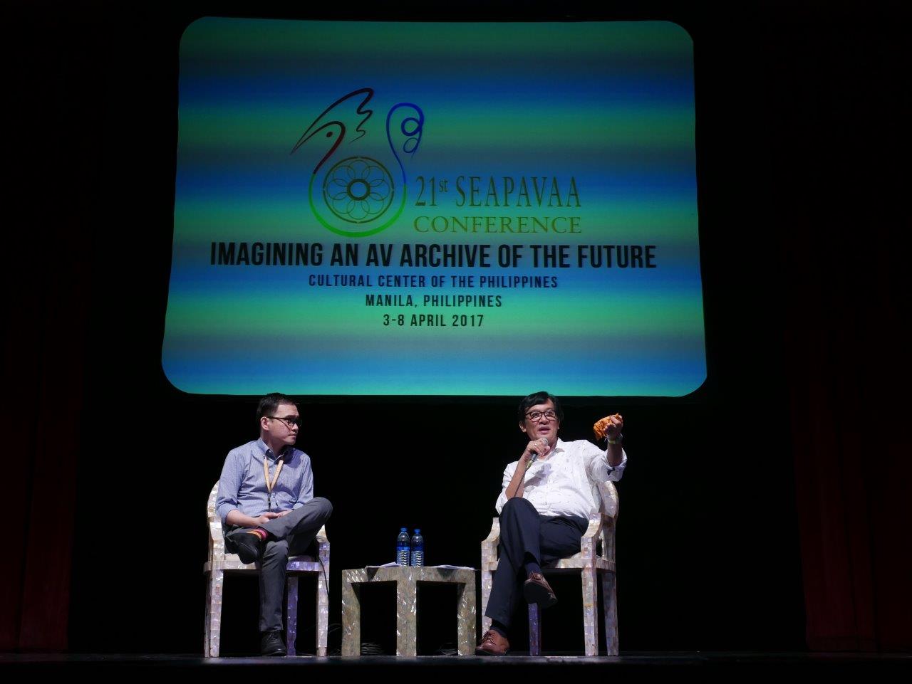 Nick Deocampo (Tisch Cinema Studies MA, '89) gave a Keynote Lecture at the Conference, moderated by Benedict ‘bono’ Salazar Olgado (MIAP '12).